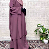Isna Two Pc Abaya Set